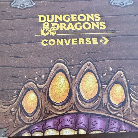 CONVERSE x Dungeons & Dragons NEW Women’s Chuck Taylor Star Shoes A09886C Size 8 - Picture 8 of 9